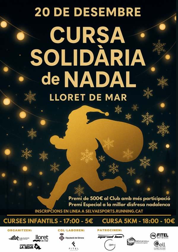 Cartell Cursa de Nadal