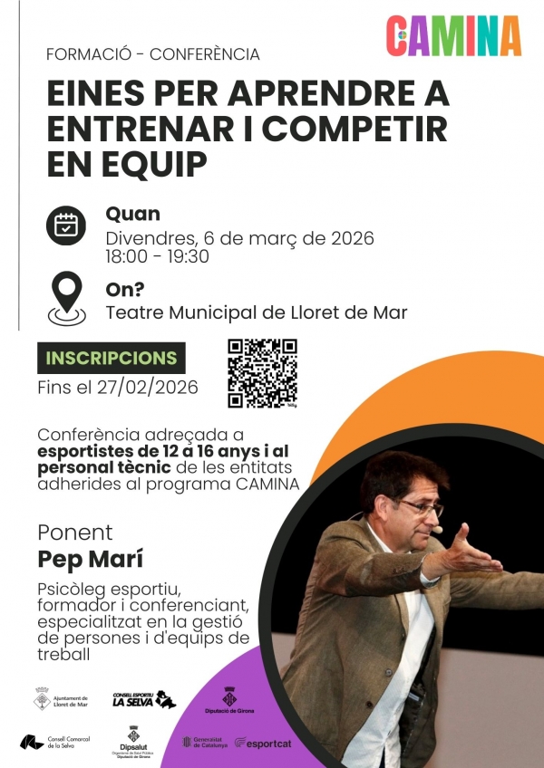 Xerrada Pep Mari_CAMINA Equips